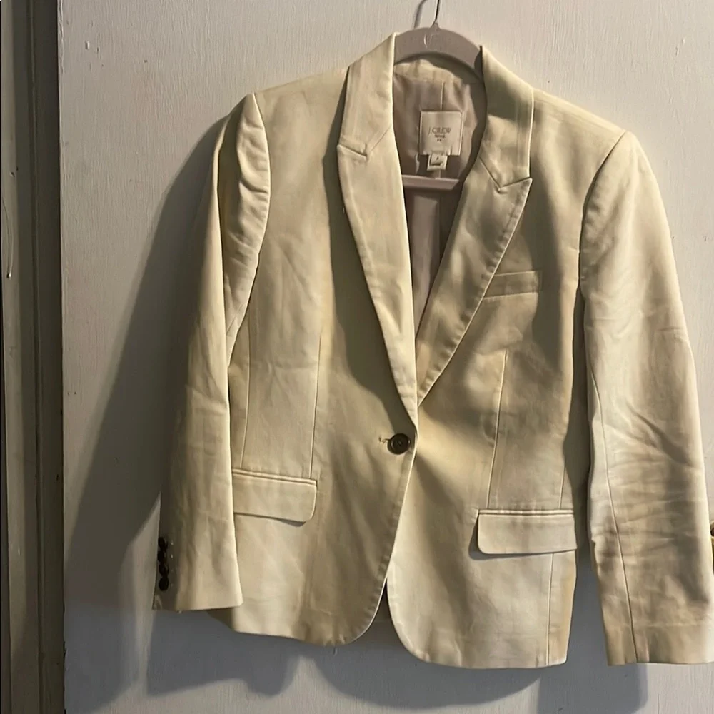 J. Crew Off-White Blazer